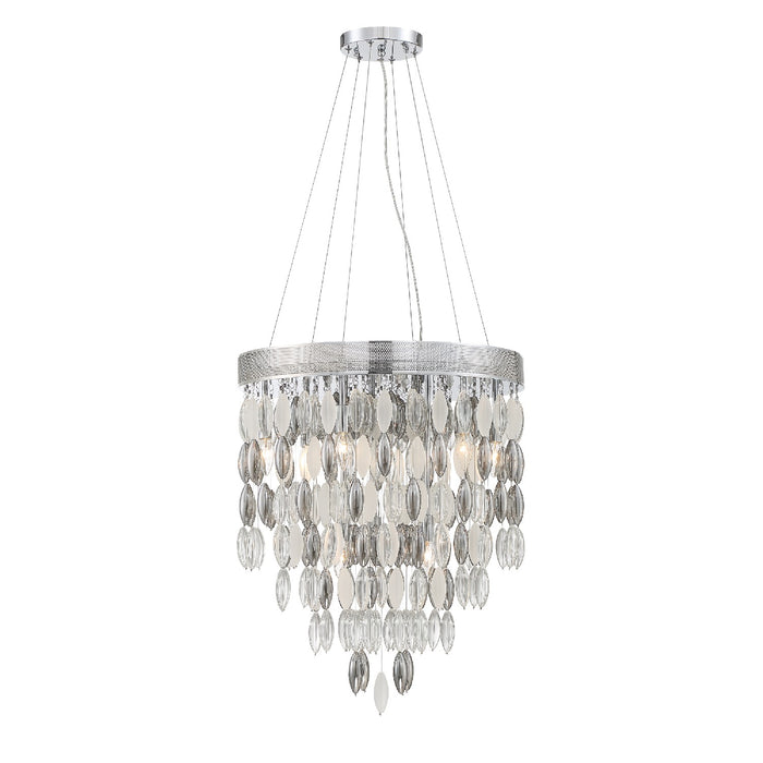 Crystorama HUD-A2219-CH Hudson Nine Light Chandelier Polished Chrome Main Image.jpg