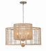 Crystorama JAY-A5004-BS Jayna Four Light Chandelier Burnished Silver Main Image.jpg