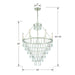 Crystorama LUC-A9066-SA Lucille Six Light Chandelier Antique Silver Alternate Image 2.jpg