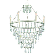 Crystorama LUC-A9066-SA Lucille Six Light Chandelier Antique Silver Main Image.jpg