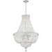 Crystorama ROS-A1009-CH-CL-MWP Roslyn Nine Light Chandelier Polished Chrome Alternate Image.jpg