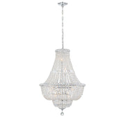 Crystorama ROS-A1009-CH-CL-MWP Roslyn Nine Light Chandelier Polished Chrome Alternate Image 2.jpg