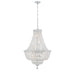 Crystorama ROS-A1009-CH-CL-MWP Roslyn Nine Light Chandelier Polished Chrome Alternate Image 2.jpg