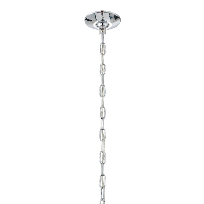 Crystorama ROS-A1009-CH-CL-MWP Roslyn Nine Light Chandelier Polished Chrome Alternate Image 4.jpg