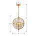 Crystorama ROX-A9003-GA Roxy Three Light Chandelier Antique Gold Alternate Image 2.jpg