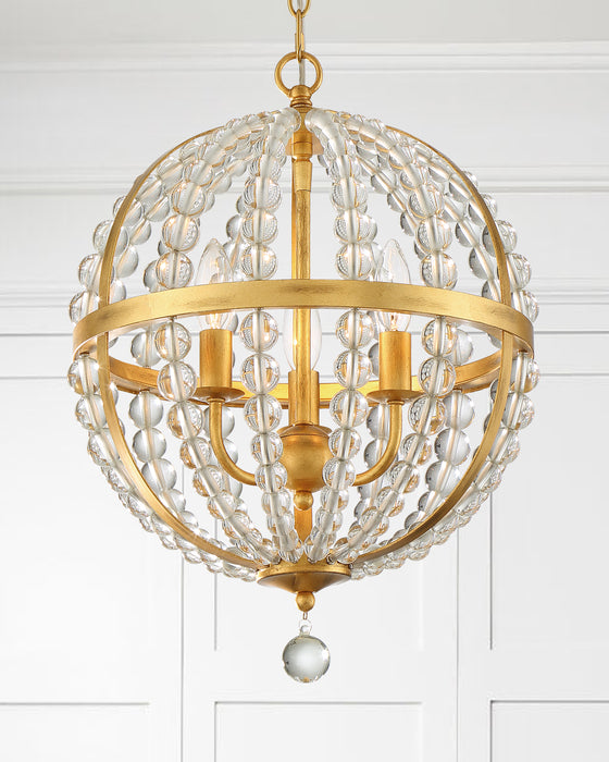 Crystorama ROX-A9003-GA Roxy Three Light Chandelier Antique Gold Main Image.jpg