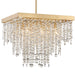 Crystorama WIN-618-GA-CL-MWP Winham Eight Light Chandelier Antique Gold Alternate Image 4.jpg