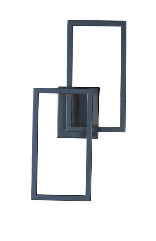 ET2 E21511-BK Traverse LED LED Outdoor Wall Sconce, Black Main Image.jpg