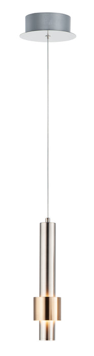 ET2 E24751-SNSBR Reveal LED Pendant, Satin Nickel / Satin Brass Main Image.jpg