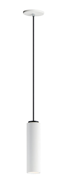 ET2 E25038-WTBK Pleat LED Pendant, Black Main Image.jpg