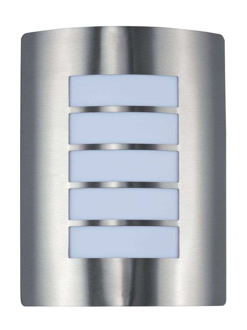 Maxim 64331WTSST View LED E26 LED Outdoor Wall Sconce, Stainless Steel Main Image.jpg