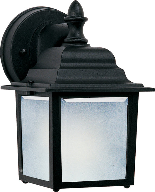 Maxim 66924BK Builder Cast LED E26 LED Outdoor Wall Sconce, Black Main Image.jpg