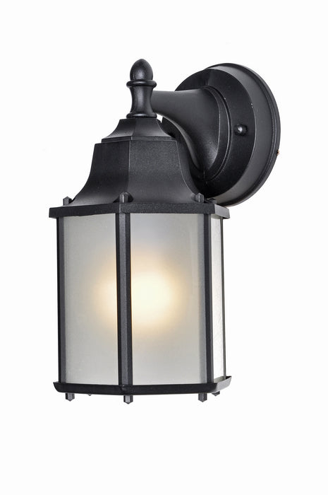 Maxim 66926BK Builder Cast LED E26 LED Outdoor Wall Sconce, Black Main Image.jpg