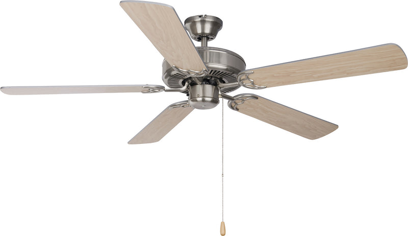 Maxim 89905SNSM Basic-Max 52"Ceiling Fan, Satin Nickel / Silver / Maple Main Image.jpg