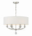 Crystorama 8016-PN Mirage Six Light Chandelier Polished Nickel Main Image.jpg