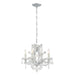Crystorama 4474-CH-CL-I Maria Theresa Four Light Mini Chandelier Polished Chrome Alternate Image.jpg