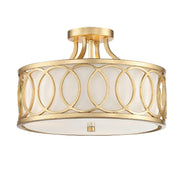 Crystorama 285-GA Graham Three Light Semi Flush Mount Antique Gold Main Image.jpg