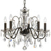 Crystorama 3025-EB-CL-MWP Butler Five Light Chandelier English Bronze Main Image.jpg