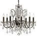 Crystorama 3028-EB-CL-SAQ Butler Eight Light Chandelier English Bronze Main Image.jpg