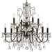 Crystorama 3029-EB-CL-S Butler 12 Light Chandelier English Bronze Main Image.jpg