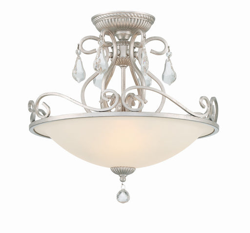 Crystorama 5010-OS-CL-S Ashton Three Light Semi Flush Mount Olde Silver Main Image.jpg