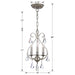 Crystorama 5013-OS-CL-S Ashton Three Light Mini Chandelier Olde Silver Alternate Image 4.jpg