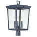 Crystorama BEL-A8069-GE Belmont Three Light Outdoor Post Mount Graphite Main Image.jpg