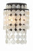 Crystorama BRI-3002-DB Brielle Two Light Wall Sconce Dark Bronze Main Image.jpg