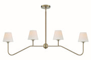 Crystorama KEE-A3004-VG Keenan Four Light Chandelier Vibrant Gold Main Image.jpg