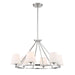 Crystorama KEE-A3006-PN Keenan Six Light Chandelier Polished Nickel Main Image.jpg