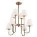 Crystorama KEE-A3008-VG Keenan Eight Light Chandelier Vibrant Gold Main Image.jpg