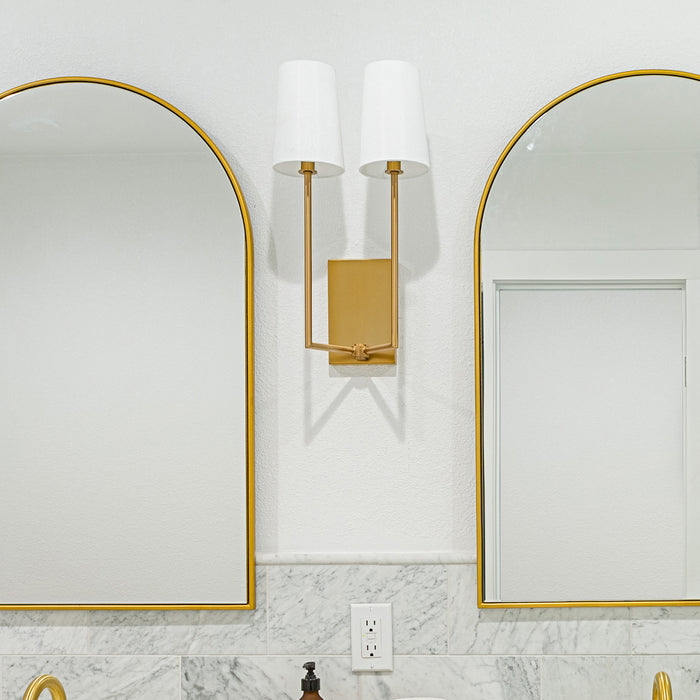 Crystorama LEN-252-VG Lena Two Light Wall Sconce Vibrant Gold Alternate Image 4.jpg
