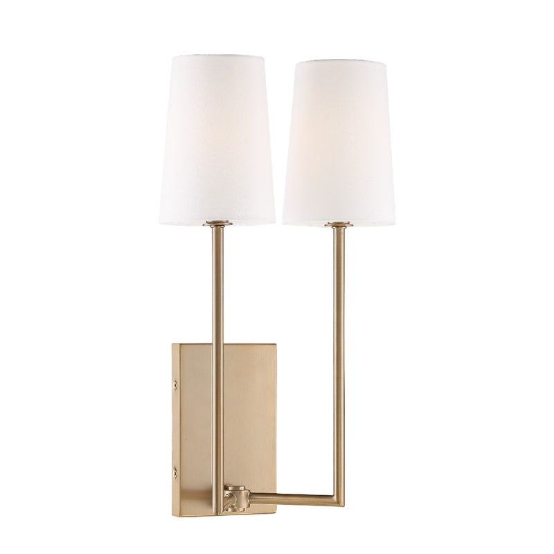 Crystorama LEN-252-VG Lena Two Light Wall Sconce Vibrant Gold Main Image.jpg