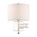 Crystorama MAR-A8031-PN Marshall One Light Wall Sconce Polished Nickel Main Image.jpg