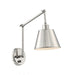 Crystorama MIT-A8021-PN Mitchell One Light Wall Sconce Polished Nickel Main Image.jpg