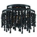 Crystorama POP-A5073-MK Poppy Three Light Semi Flush Mount Matte Black Main Image.jpg