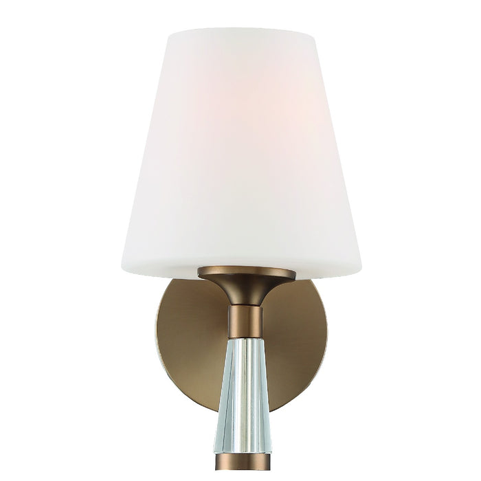 Crystorama RAM-A3401-VG Ramsey One Light Wall Sconce Vibrant Gold Alternate Image 2.jpg
