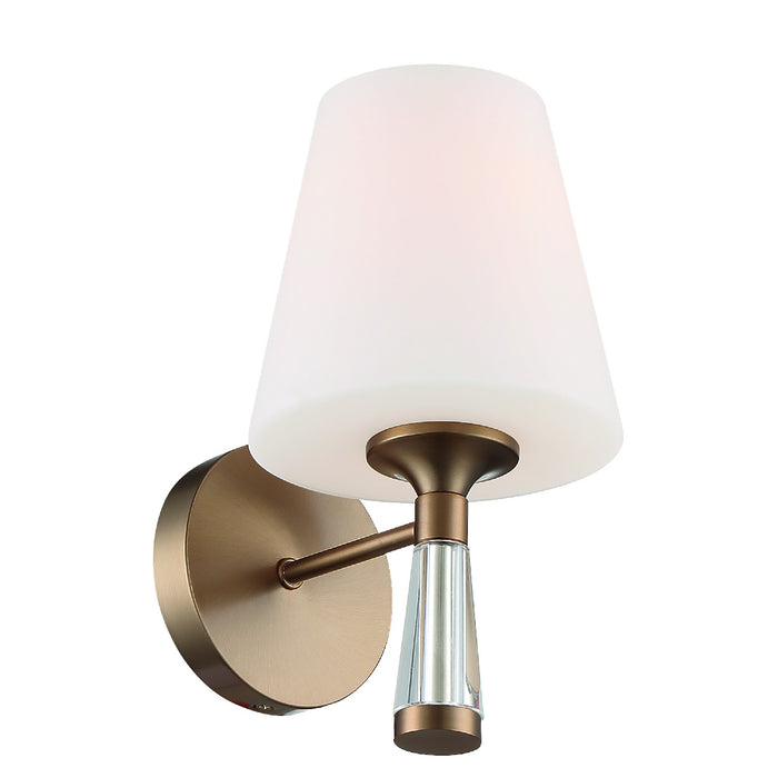 Crystorama RAM-A3401-VG Ramsey One Light Wall Sconce Vibrant Gold Main Image.jpg