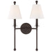 Crystorama RIV-383-DB Riverdale Two Light Wall Sconce Dark Bronze Main Image.jpg