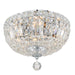 Crystorama ROS-A1004-CH-CL-MWP Roslyn Four Light Flush Mount Polished Chrome Main Image.jpg