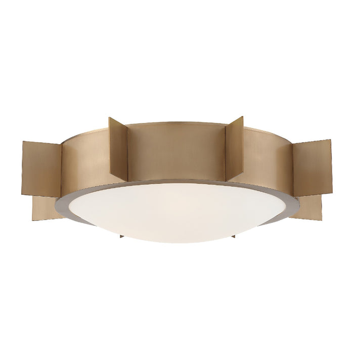 Crystorama SOL-A3103-VG Solas Three Light Flush Mount Vibrant Gold Main Image.jpg