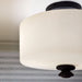 Crystorama TRA-A3302-BF Travis Two Light Semi Flush Mount Black Forged Alternate Image 4.jpg
