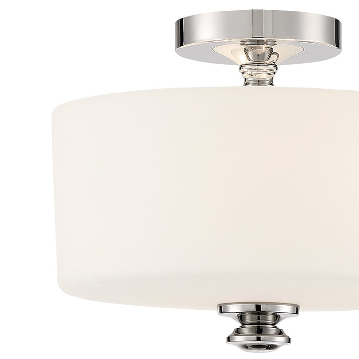 Crystorama TRA-A3302-PN Travis Two Light Semi Flush Mount Polished Nickel Alternate Image 2.jpg