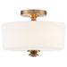 Crystorama TRA-A3302-VG Travis Two Light Semi Flush Mount Vibrant Gold Main Image.jpg
