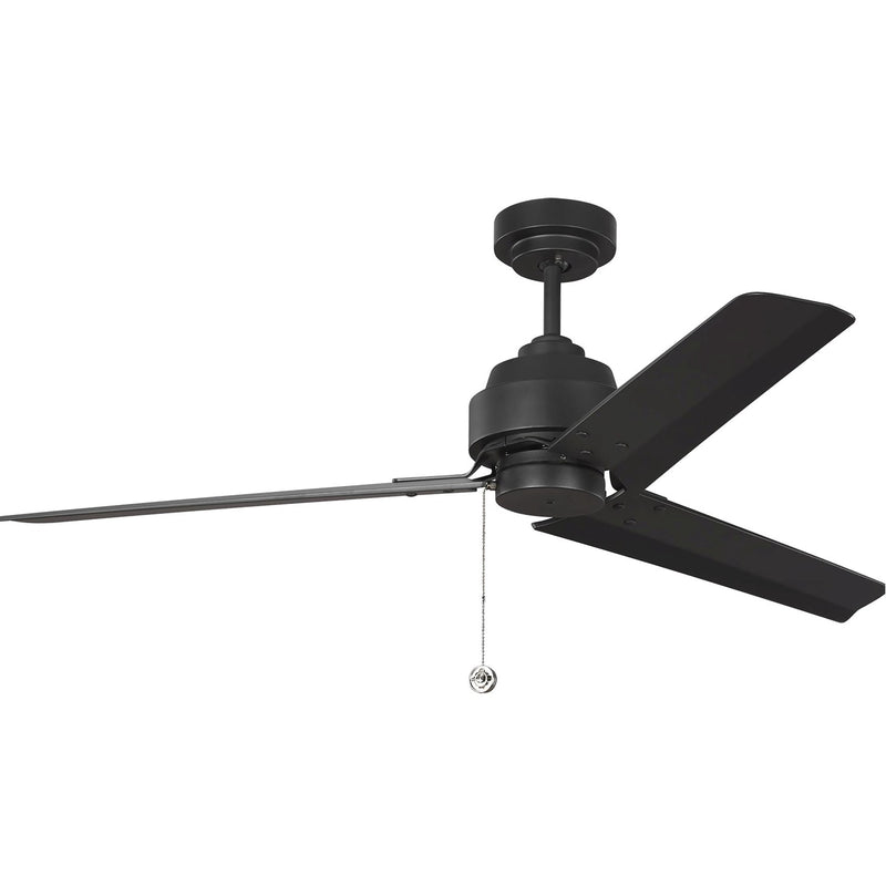 Visual Comfort Fan 3AR54MBK Arcade 54 Ceiling Fan, Midnight Black Main Image.jpg