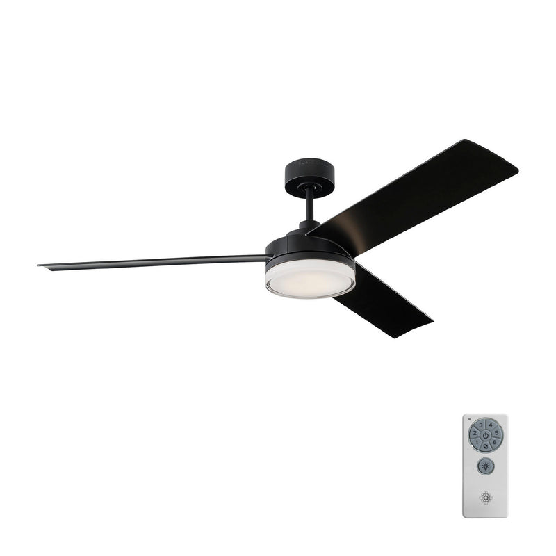 Visual Comfort Fan 3CQR56MBKD Cirque 56 Ceiling Fan, Midnight Black Alternate Image 7.jpg