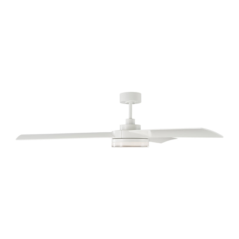 Visual Comfort Fan 3CQR56RZWD Cirque 56 Ceiling Fan, Matte White Alternate Image 2.jpg
