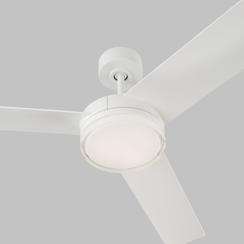Visual Comfort Fan 3CQR56RZWD Cirque 56 Ceiling Fan, Matte White Alternate Image.jpg