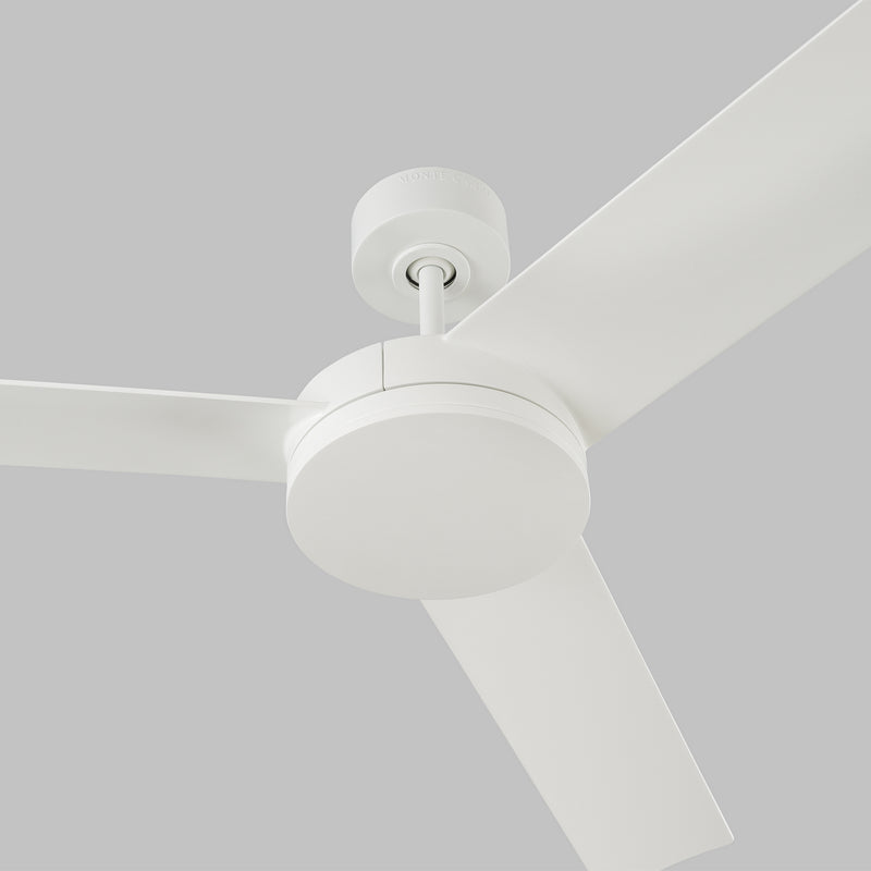 Visual Comfort Fan 3CQR56RZWD Cirque 56 Ceiling Fan, Matte White Alternate Image 6.jpg