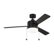 Generation Lighting 3SY52MBKD Syrus 52"Ceiling Fan, Midnight Black Main Image.jpg